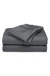 Ettitude Signature Sateen Bed Sheet Set In Slate