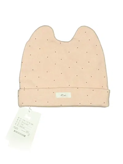 Pre-owned Ettoi Kids' Beanie Hat In Pink