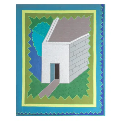 Pre-owned Ettore Sottsass 20th Century,  Rare Decorative Panel Mod. Winter Day In Brown