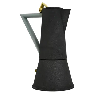 Pre-owned Ettore Sottsass “accademia” Coffee Maker By  For Lagostina, 1980s In Black