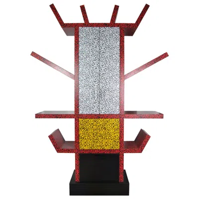 Pre-owned Ettore Sottsass Casablanca Cabinet, Design By  For Memphis, Italy, 1981 In Brown