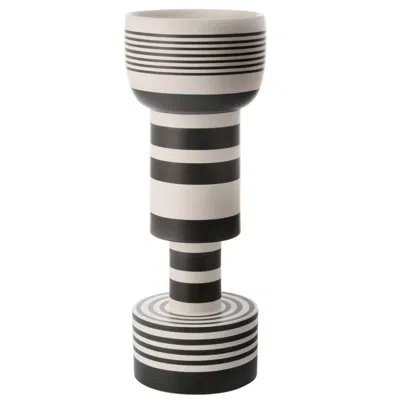Pre-owned Ettore Sottsass Chalice Vase By  In Transparent
