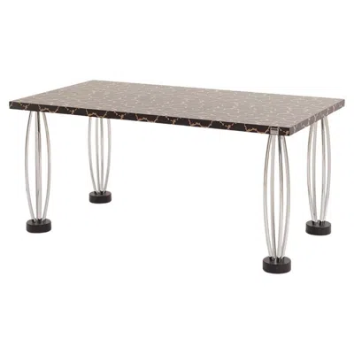 Pre-owned Ettore Sottsass City Table By  For Memphis Milano In Brown