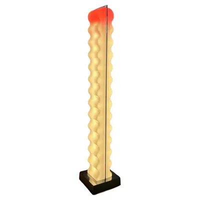 Pre-owned Ettore Sottsass Cometa Table Lamp For Design Centre, 1970s In Orange