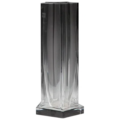 Pre-owned Ettore Sottsass Crystal Vase By  For Arnolfo Di Cambio, Italy, 1990s In Black