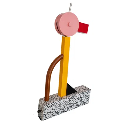 Pre-owned Ettore Sottsass Ettore Sottsas Tahiti Lamp /memphis In Sand