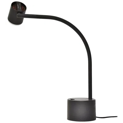 Pre-owned Ettore Sottsass Halo Click 2 Table Lamp Black Philips 1988