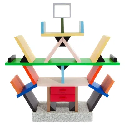Pre-owned Ettore Sottsass Memphis Milano Carlton Miniature, Limited Edition By  In Brown