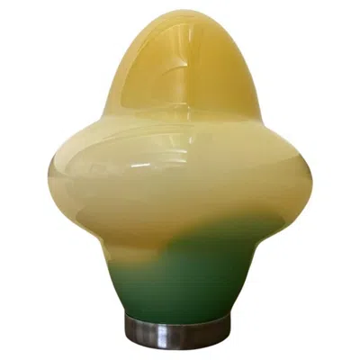 Pre-owned Ettore Sottsass Modern Table Lamps In Murano By  For Venini, Signed Ca. 1995 In Brown
