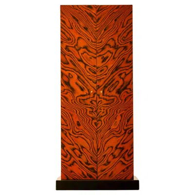 Pre-owned Ettore Sottsass Nairobi Bar Cabinet By  In Brown
