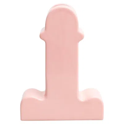 Pre-owned Ettore Sottsass Pink Ceramic Shiva Flower Vase, By Bd Barcelona