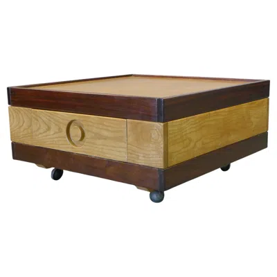 Pre-owned Ettore Sottsass , Pirulino Coffee Table, Model Tc70, 1963 In Brown