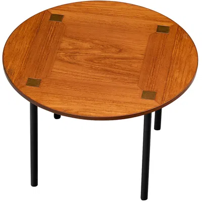 Pre-owned Ettore Sottsass Rare  For Poltronova Dining Table In Teak In Brown
