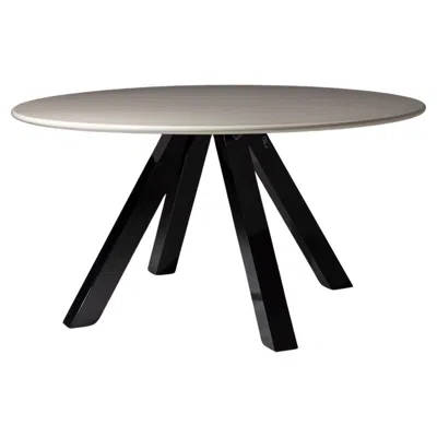 Pre-owned Ettore Sottsass Round Table By Poltronova, Italy, 1960s In Brown