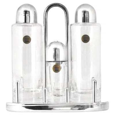 Pre-owned Ettore Sottsass Set By  For Atelier Alessi Italy Production In Years '78 In Gray