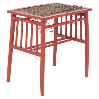 Pre-owned Ettore Sottsass 's Style Wooden Coffee Table, 1950s In Brown