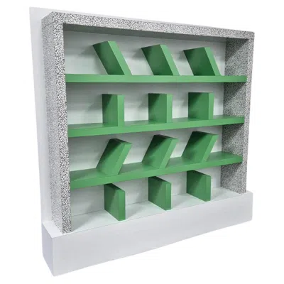 Pre-owned Ettore Sottsass Suvretta Bookcase, By  For Memphis Milano In Brown