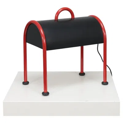 Pre-owned Ettore Sottsass Table Lamp “valigia” By  For Stilnovo, Italy, 1977 In Transparent
