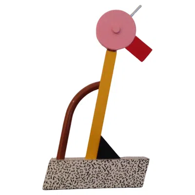 Pre-owned Ettore Sottsass Tahiti Table Lamp, Bacterio Pattern, Memphis, 1981 In Brown