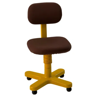 Pre-owned Ettore Sottsass Typist Chair Synthesis 45 Designed By  For Olivetti, Italy, 1970s In Brown
