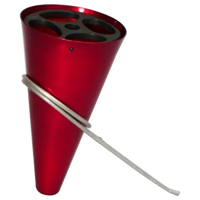 Pre-owned Ettore Sottsass Umbrella Stand For Rinnovel. Italy C1955 In Red