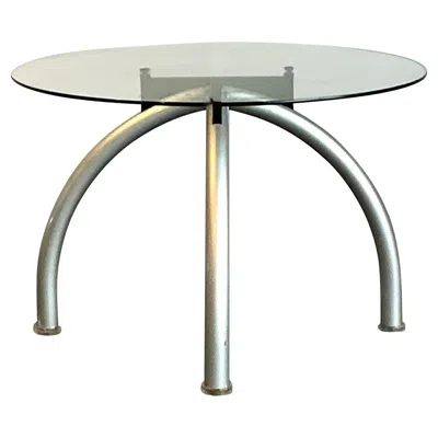 Pre-owned Ettore Sottsass Vintage Boho Dining Table After Ettore Sottsas In Gray