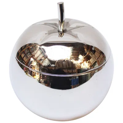 Pre-owned Ettore Sottsass Vintage Italian Silver-plated "tomato" Insulated Ice Bucket