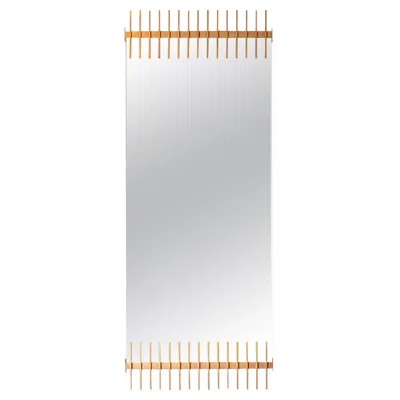 Pre-owned Ettore Sottsass Wall Mirror Production Santambrogio&de Berti In Gray