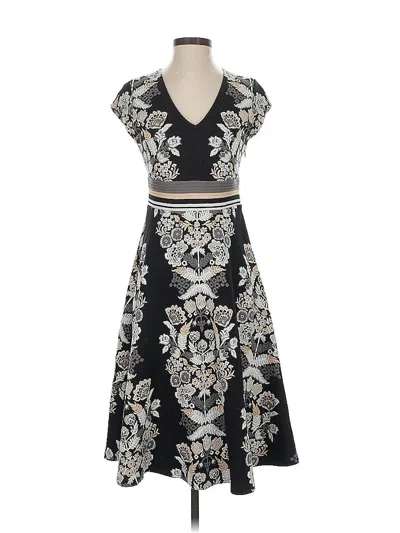 Pre-owned Ett:twa By Anthropologie Cocktail Dress In Black