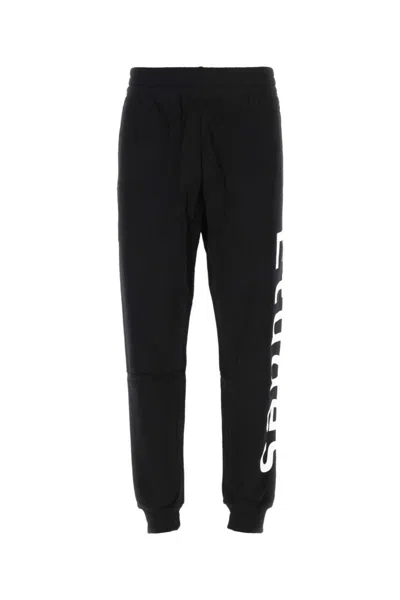 ETUDES STUDIO BLACK COTTON JOGGERS