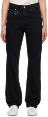 Etudes Studio Black Relic Jeans In Black Rinsed