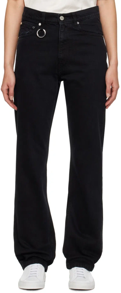 Etudes Studio Black Relic Jeans In Black Rinsed