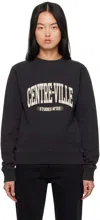 Etudes Studio Black Story Centre-ville Sweatshirt In Black