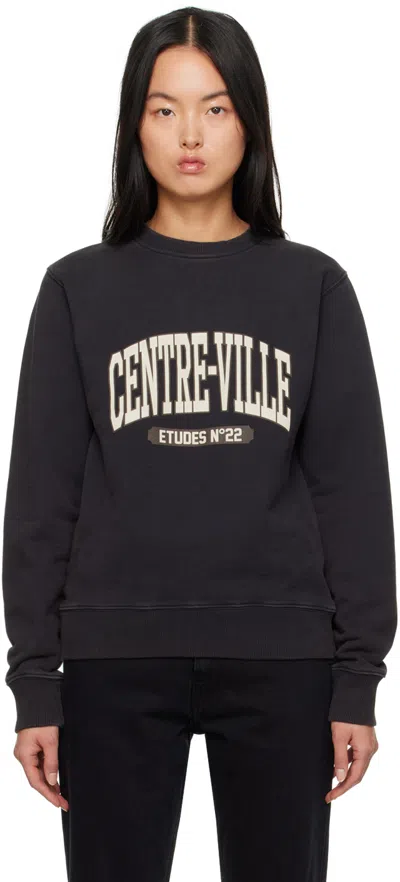 Etudes Studio Black Story Centre-ville Sweatshirt