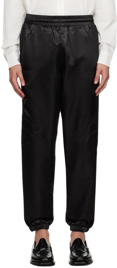 ETUDES STUDIO BLACK TOUR TROUSERS
