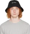 Etudes Studio Etudes Black Logo Embroidered Bucket Hat In Black