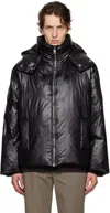 Etudes Studio Black Zinc Down Jacket In Black