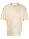 Etudes Studio Bleached Organic Cotton T-shirt In Nude