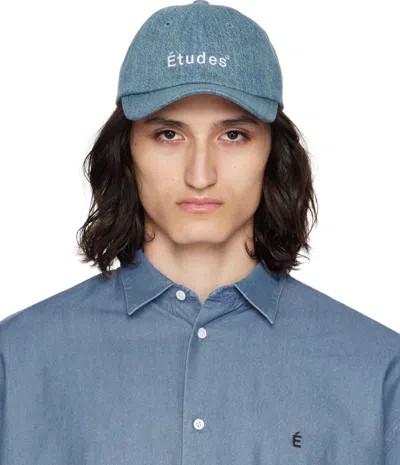 Etudes Studio Blue Booster Études Cap In Stone Blue