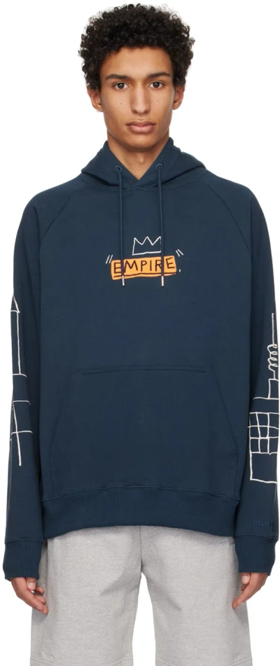 ETUDES STUDIO BLUE RACING EMPIRE HOODIE