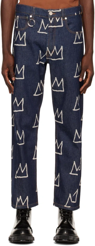 Etudes Studio Blue Side Crown Jeans