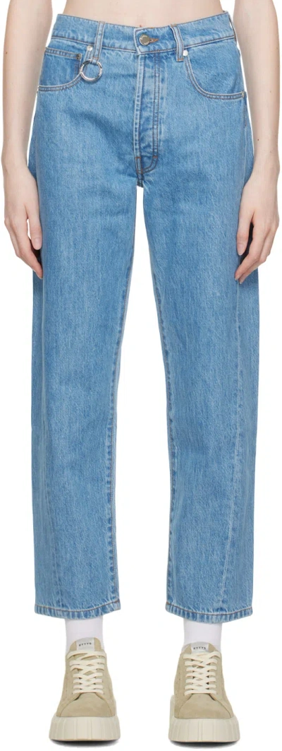 Etudes Studio Blue Side Jeans In Stone