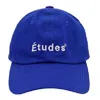 Etudes Studio Etudes Booster Organic Cotton Baseball Hat In Blue