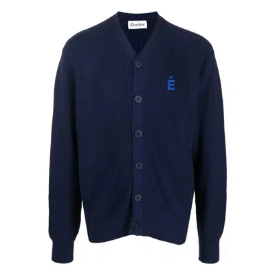 ETUDES STUDIO ETUDES STUDIO BORIS LOGO-PATCH CARDIGAN