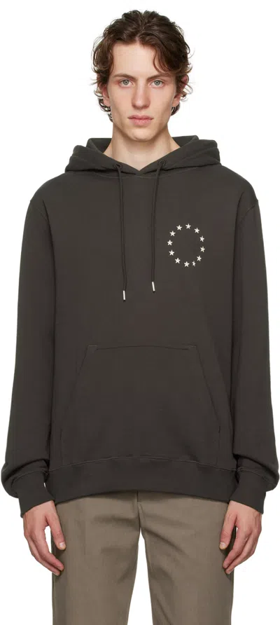 ETUDES STUDIO BROWN KLEIN EUROPA HOODIE
