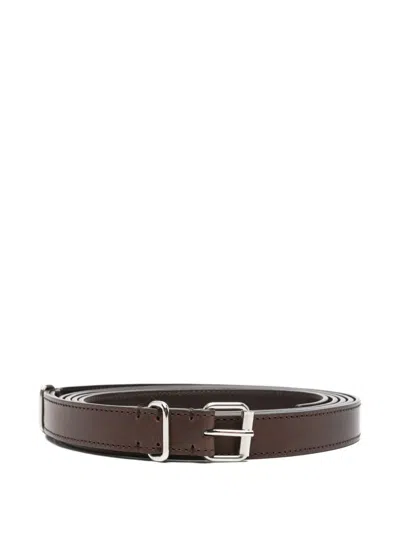 Etudes Studio Buckle Belt In Brown