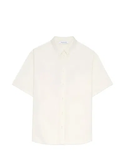 Etudes Studio Button-down Short-sleeve Shirt In Neutral