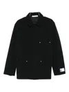 Etudes Studio Buttoned Pocket Jacket In Black