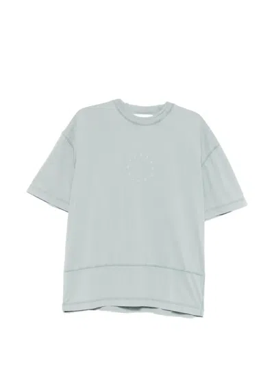 Etudes Studio Circle Relaxed T-shirt In Blue