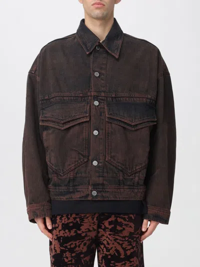 Etudes Studio Coat Études Men Color Brown In Multi